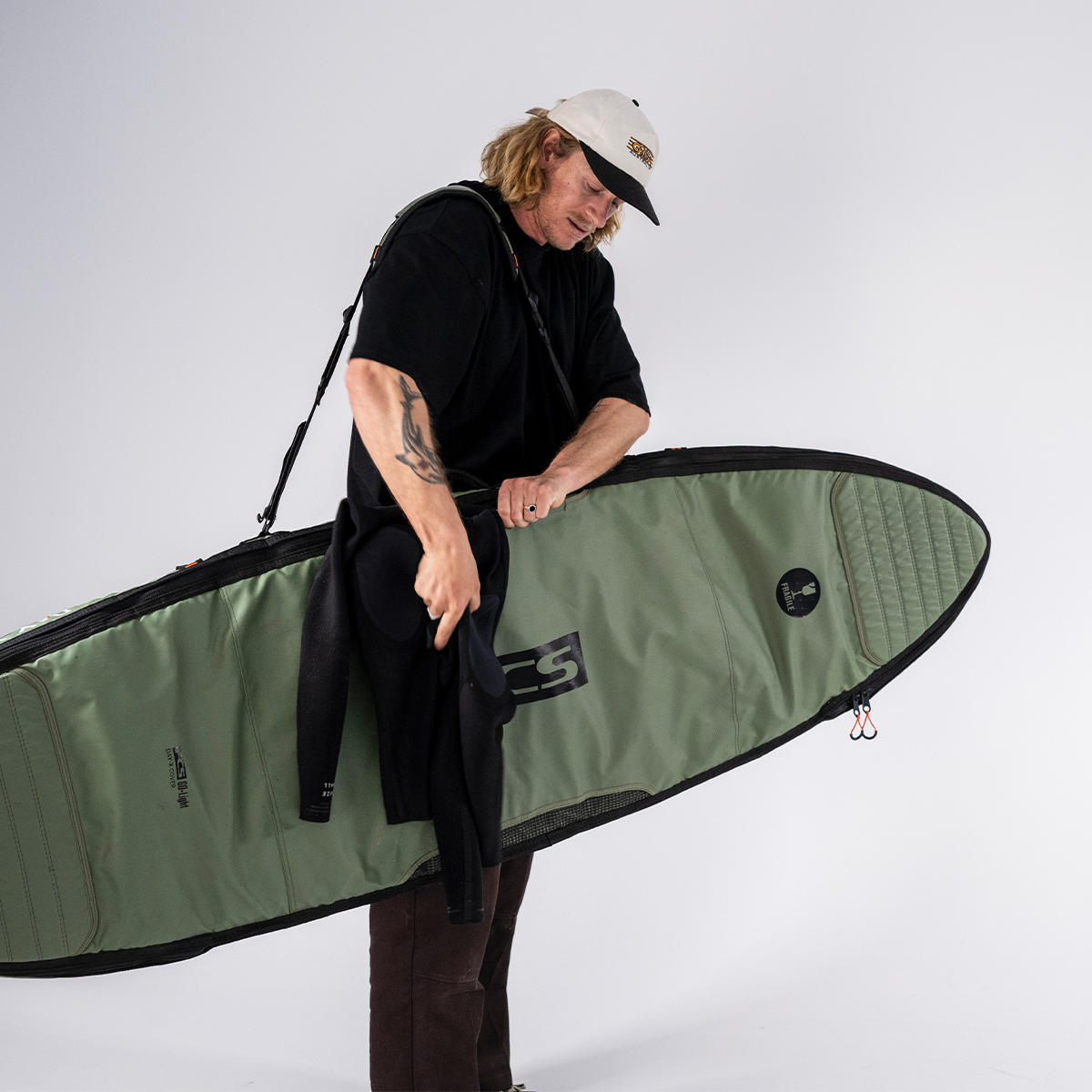 housse pour shortboard Fish FCS Day-X