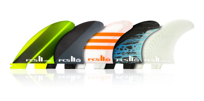 Matériaux des ailettes FCS