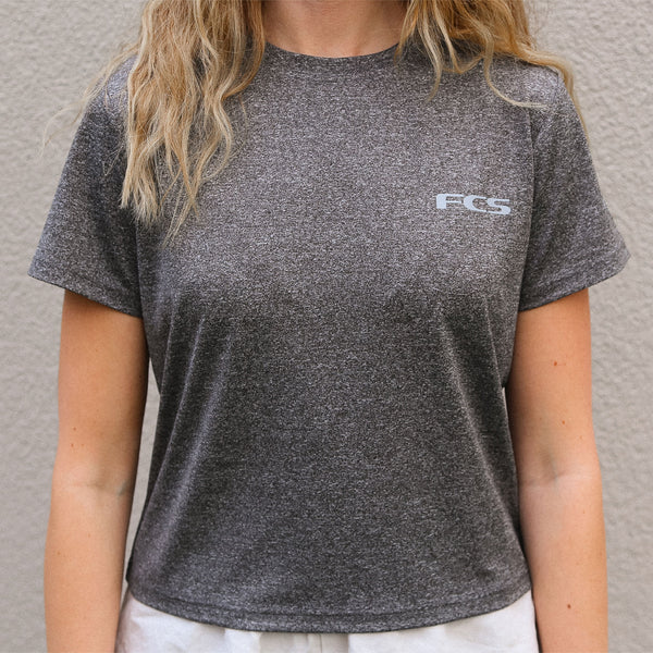T-shirt UV Surf à manches courtes pour femmes