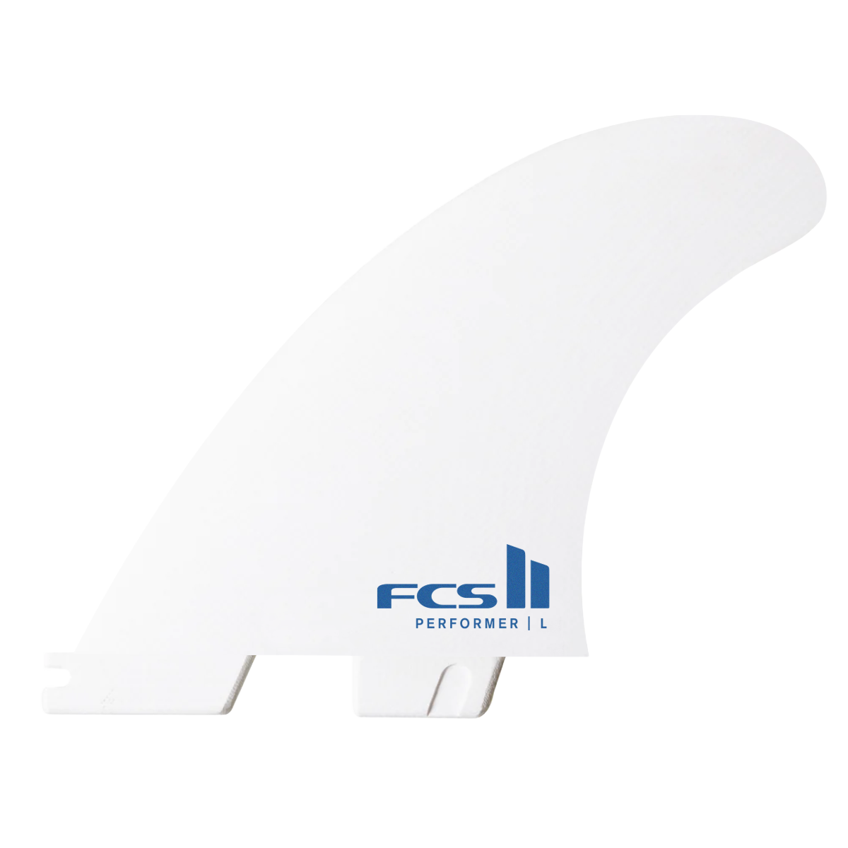 Ensemble de trois ailerons FCS II Performer White Edition