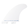 Ensemble de trois ailerons FCS II Performer White Edition