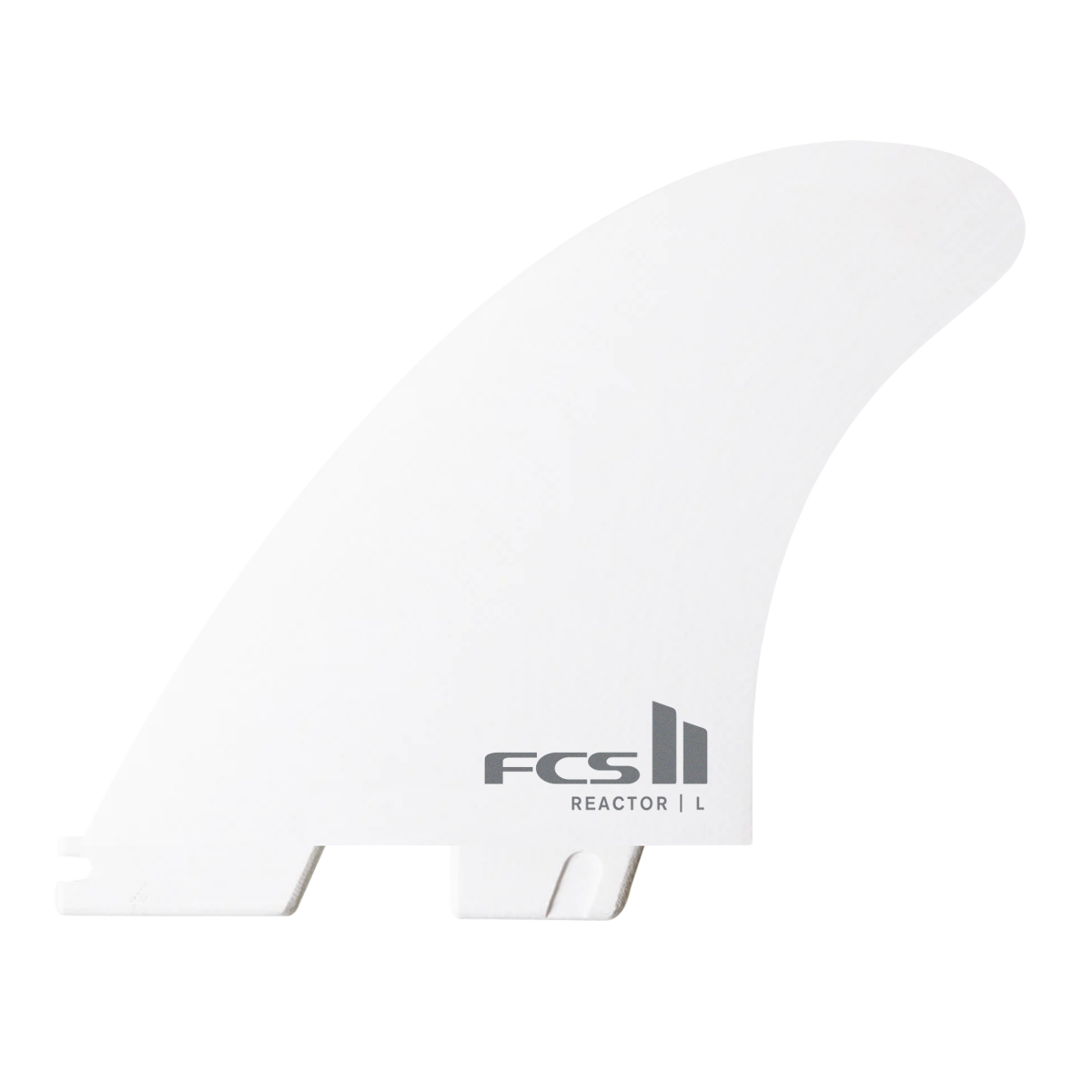 Ensemble de trois ailerons FCS II Reactor White Edition