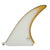 FCS FLOW SCREW & PLATE LONGBOARD FIN