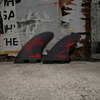 Ensemble de trois ailerons « Mayhem Driver » de FCS II