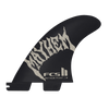 Ensemble de trois ailerons FCS II Mayhem Pivot