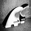 Ensemble de trois ailerons FCS II Gabriel Medina