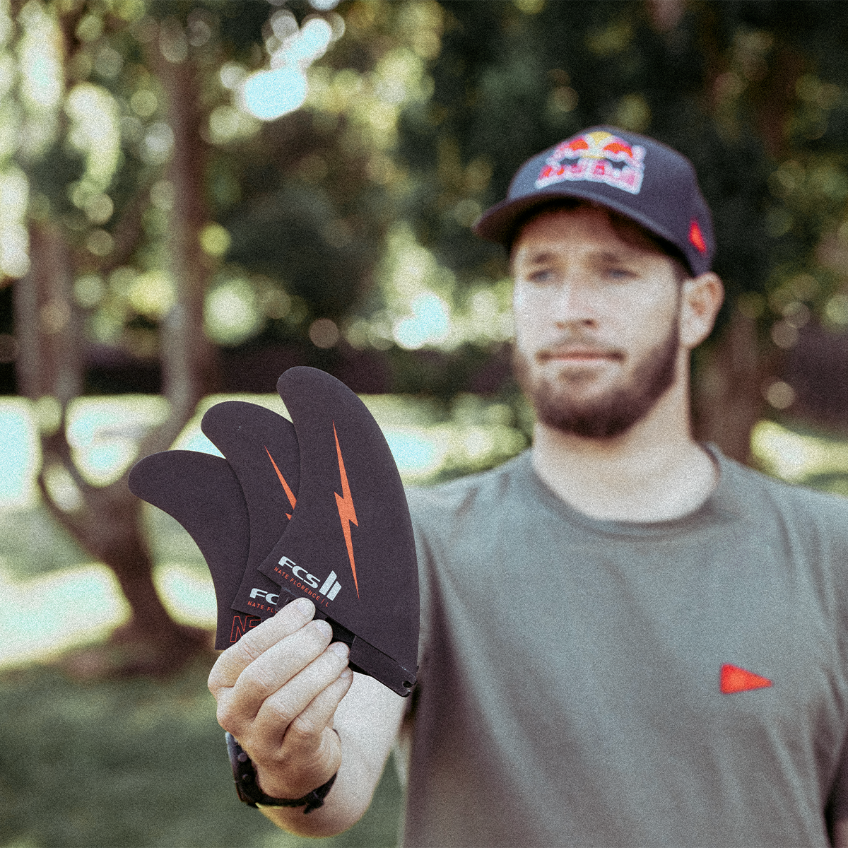 Ensemble de trois ailerons FCS II Nathan Florence
