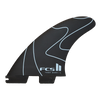 Ensemble de trois ailerons FCS II Yago Dora Signature pour planche de surf