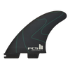 Ensemble de trois ailerons FCS II Yago Dora Signature pour planche de surf