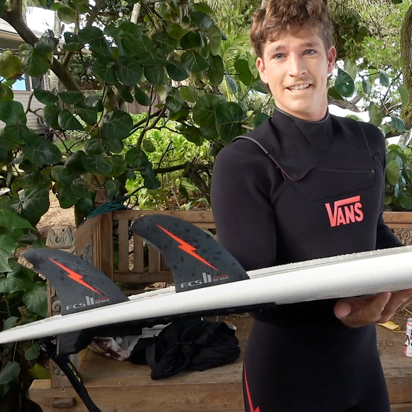 FCS II Nathan Florence Big Wave Tri Ailerons