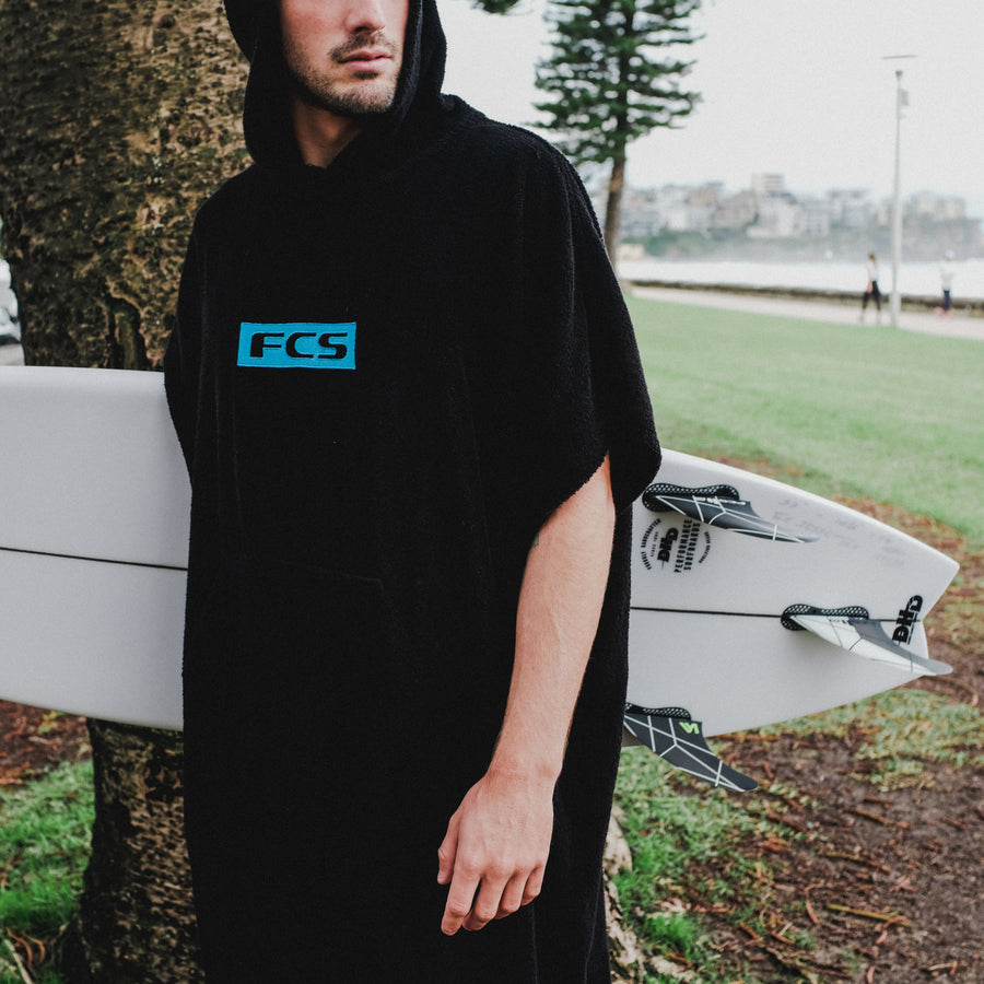 FCS Towel Poncho black army/camo