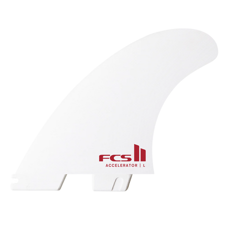 FCS II Accelerator White Edition Tri Fin Set - FCS EU