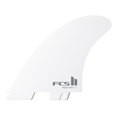 FCS II Reactor White Edition Tri Fin Set - FCS EU