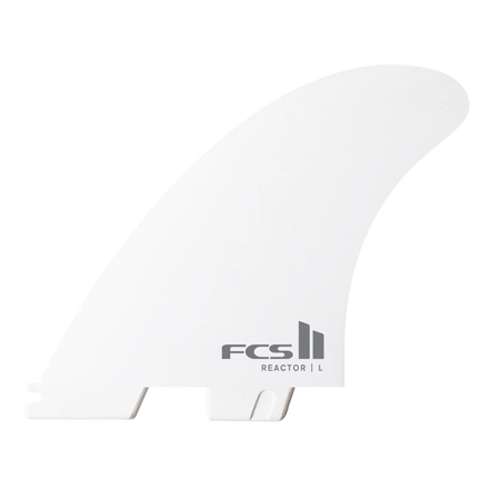 FCS II Reactor White Edition Tri Fin Set - FCS EU