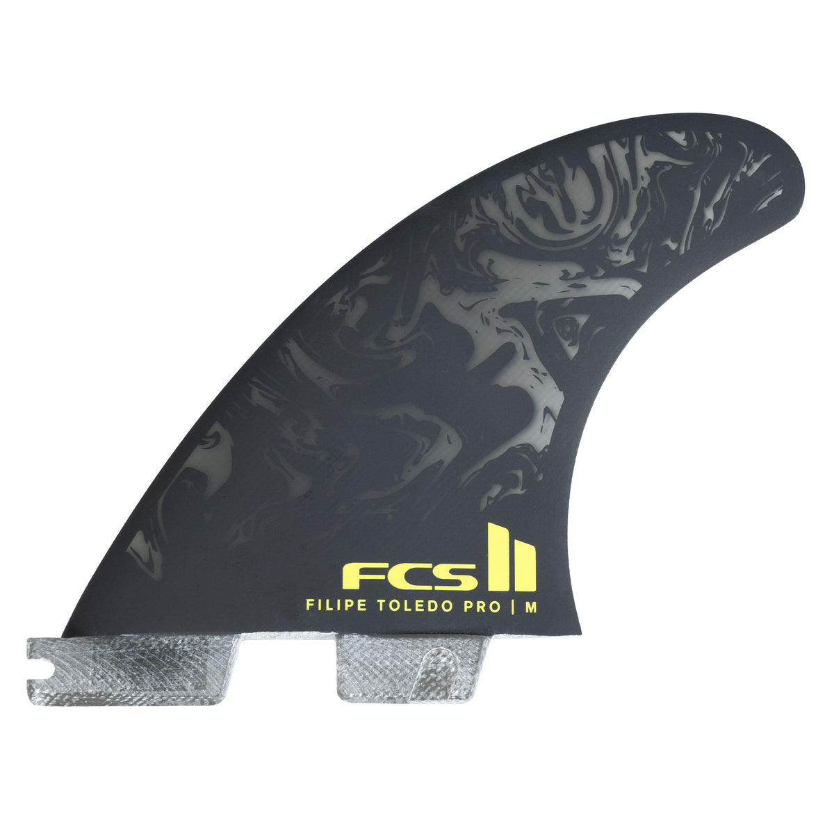 FCS II Filipe Toledo PC + AirCore Tri Fin Set - Medium - Black/White –  Cleanline Surf