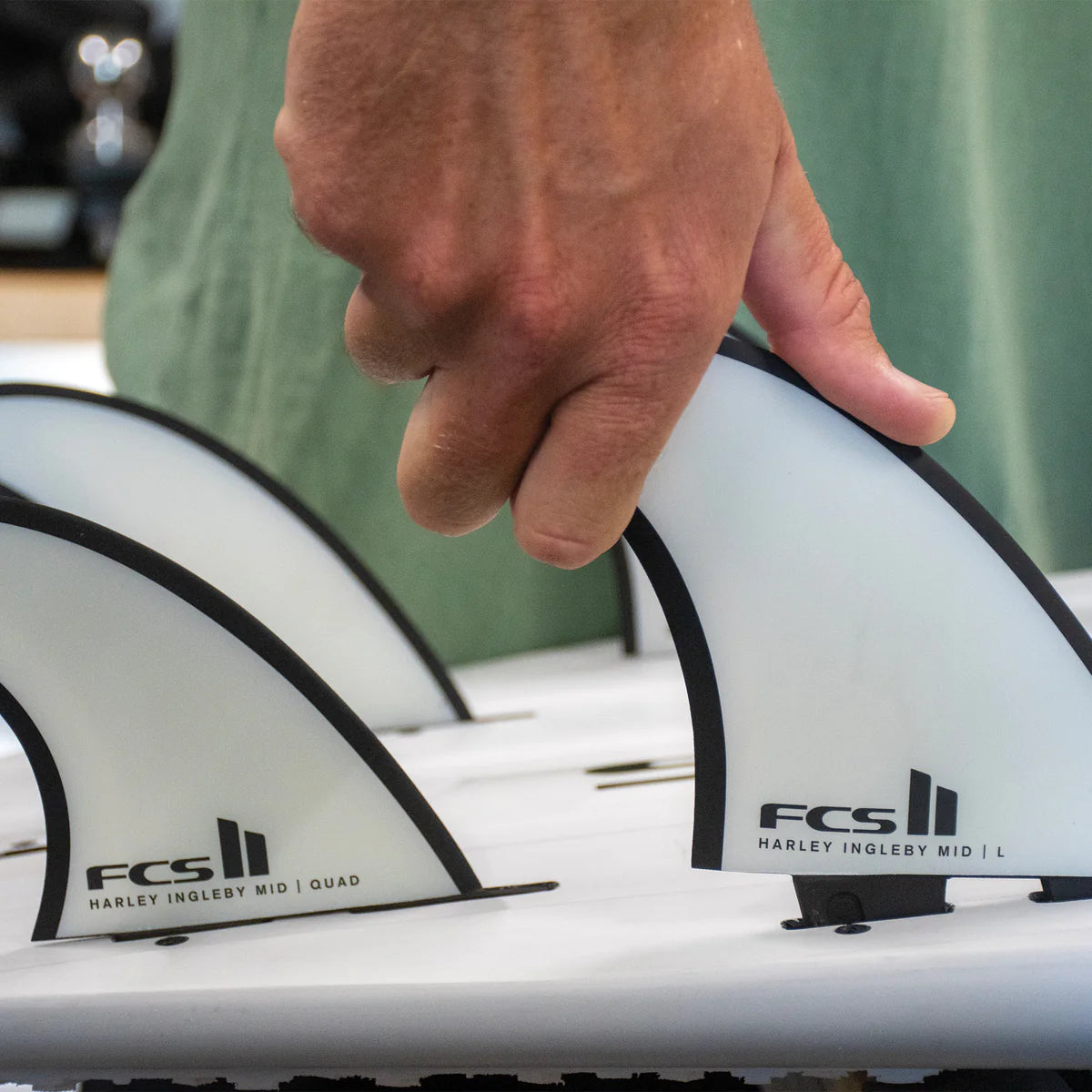 FCS II Harley Mid Tri-Quad Fin Set - FCS EU FCS II Harley Mid Tri-Quad Fin Set - FCS EU