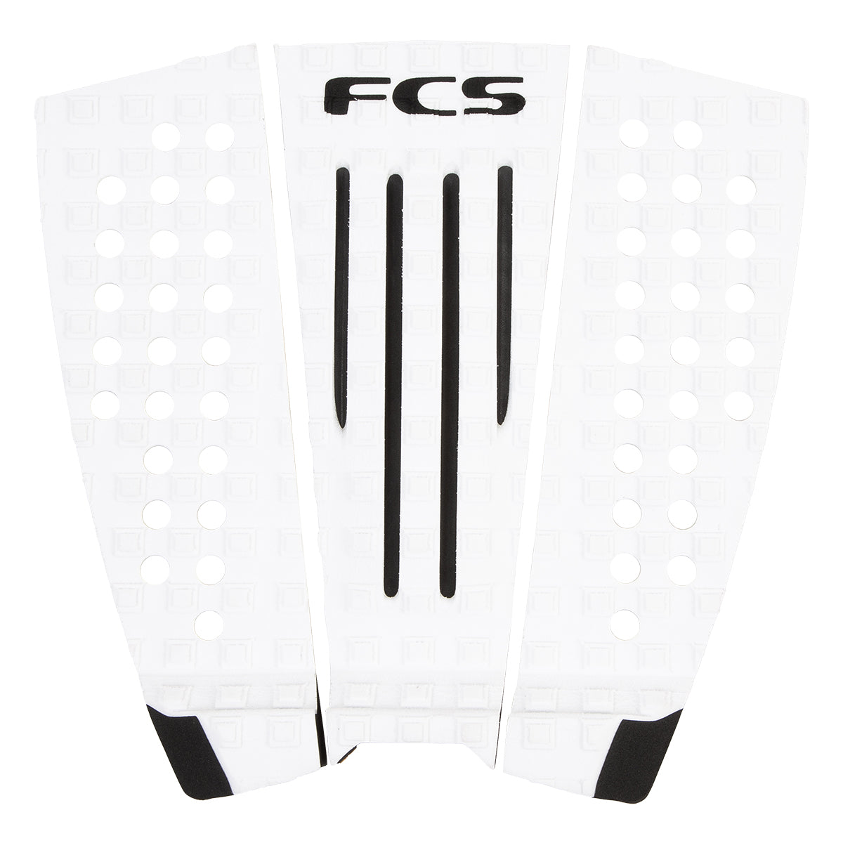 FCS Julian Wilson デッキパッド 3ピースWhite/Black FCS Julian Wilson Traction - FCS EU